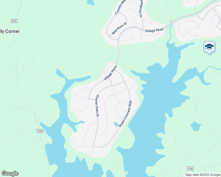 map of restaurants, bars, coffee shops, grocery stores, and more near 8 Manorwood Drive in Fredericksburg