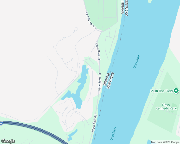 map of restaurants, bars, coffee shops, grocery stores, and more near 116 Bluff Ridge Road in Jeffersonville