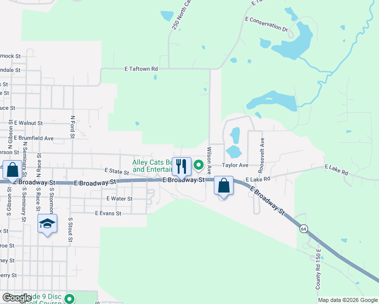 map of restaurants, bars, coffee shops, grocery stores, and more near 200-298 Freddie Ann Drive in Princeton