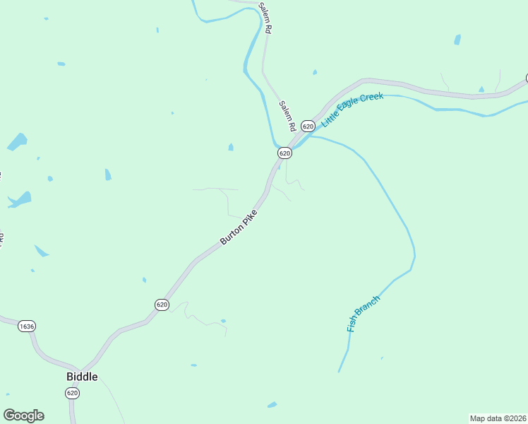 map of restaurants, bars, coffee shops, grocery stores, and more near 2696 Burton Pike in Georgetown