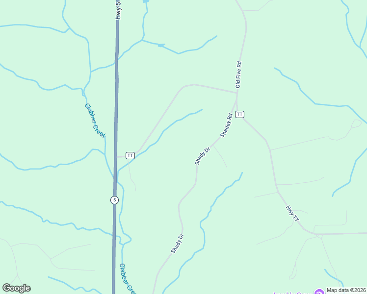 map of restaurants, bars, coffee shops, grocery stores, and more near 22726 Shadey Road in Versailles