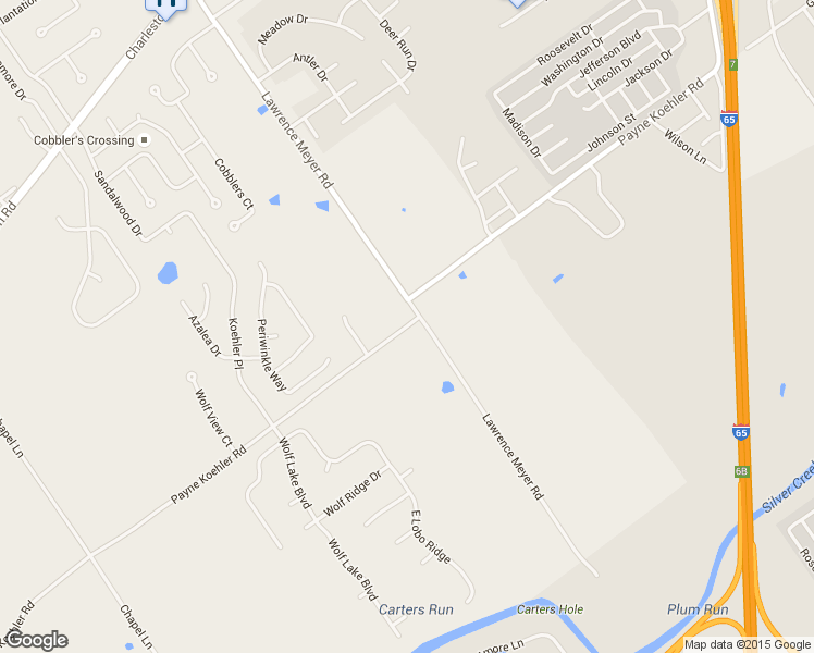 map of restaurants, bars, coffee shops, grocery stores, and more near 4786 Payne Koehler Road in New Albany