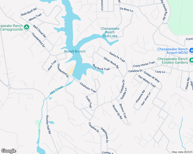 map of restaurants, bars, coffee shops, grocery stores, and more near 12446 Dalton Trail in Lusby