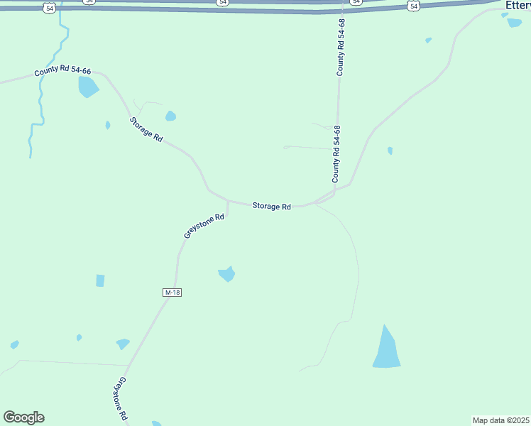 map of restaurants, bars, coffee shops, grocery stores, and more near 113-139 Co Road 54-66 in Eldon
