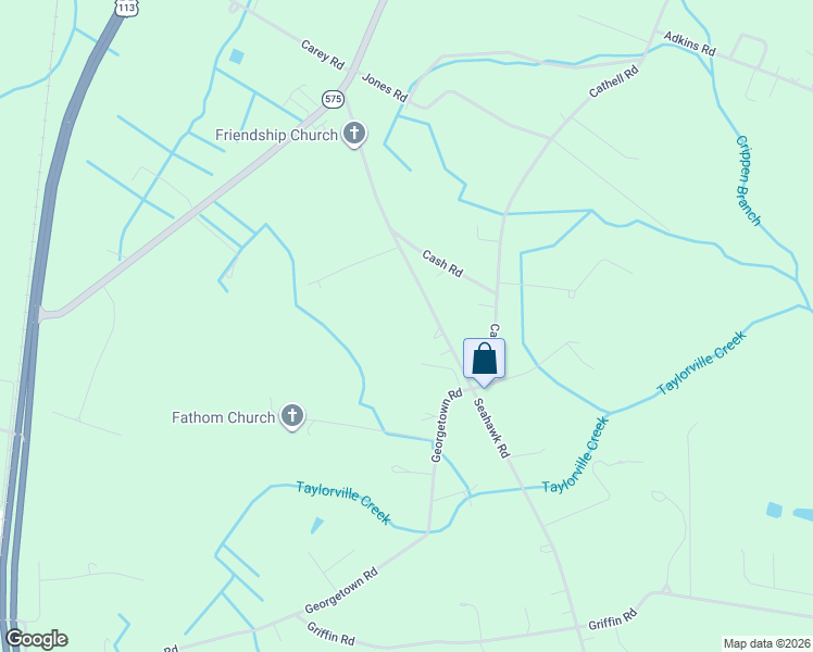 map of restaurants, bars, coffee shops, grocery stores, and more near 10349 Friendship Road in Berlin