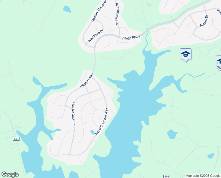 map of restaurants, bars, coffee shops, grocery stores, and more near 9 Sagewood Court in Fredericksburg