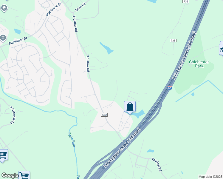 map of restaurants, bars, coffee shops, grocery stores, and more near 59 Melvin Drive in Fredericksburg