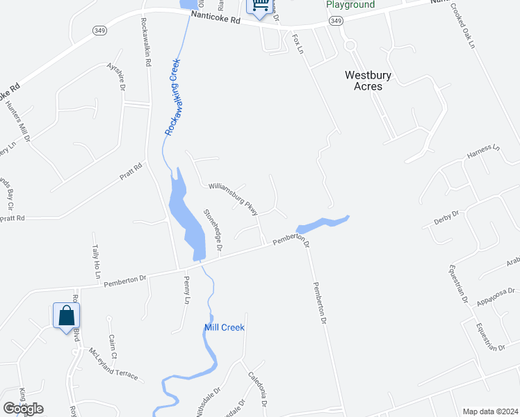 map of restaurants, bars, coffee shops, grocery stores, and more near 5980 Gloucester Court in Salisbury