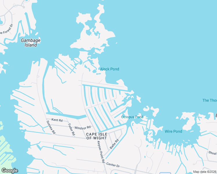 map of restaurants, bars, coffee shops, grocery stores, and more near 10509 Marlowe Lane in Ocean City