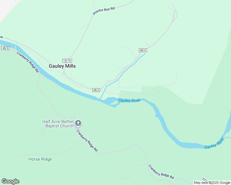 map of restaurants, bars, coffee shops, grocery stores, and more near 613 County Route 48/2 in Camden-on-Gauley