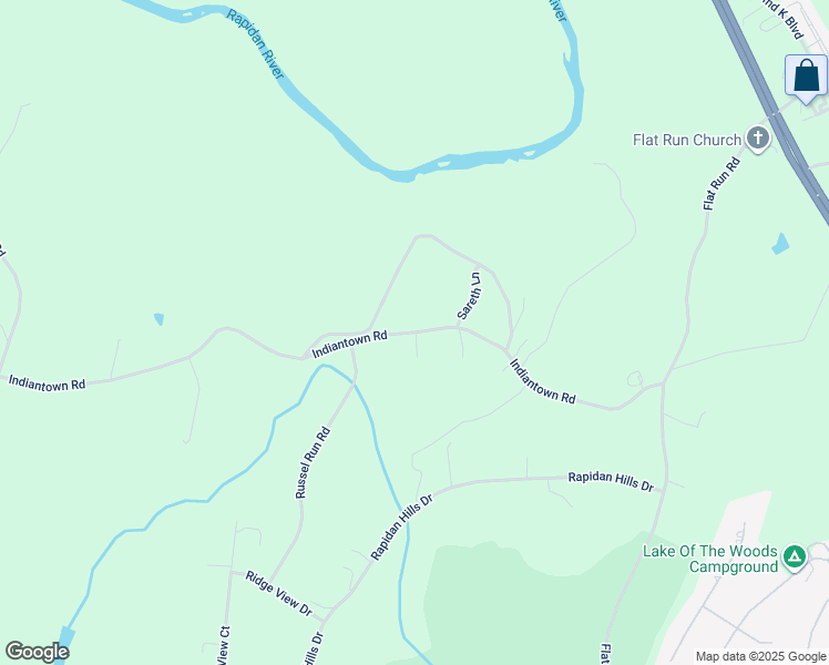 map of restaurants, bars, coffee shops, grocery stores, and more near 34156 Indiantown Road in Locust Grove