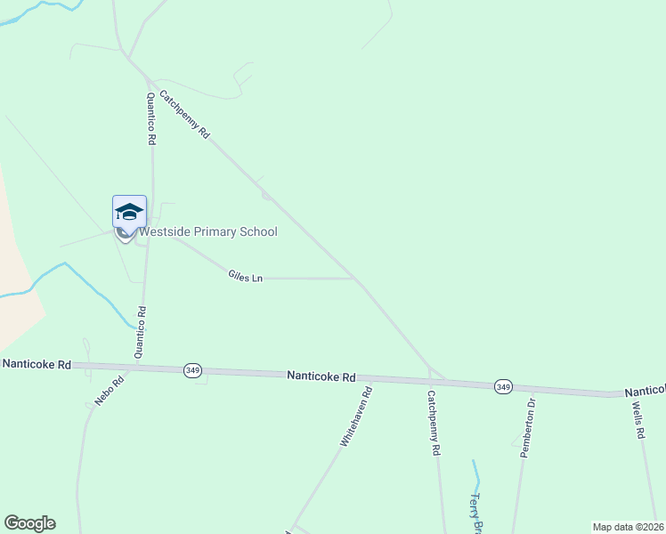 map of restaurants, bars, coffee shops, grocery stores, and more near 6020 Catchpenny Road in Quantico