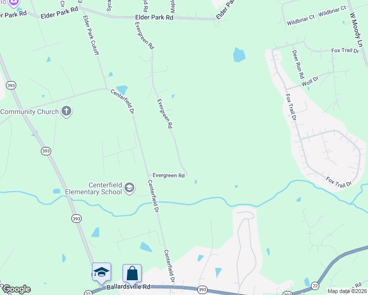map of restaurants, bars, coffee shops, grocery stores, and more near 4501 Evergreen Road in Crestwood
