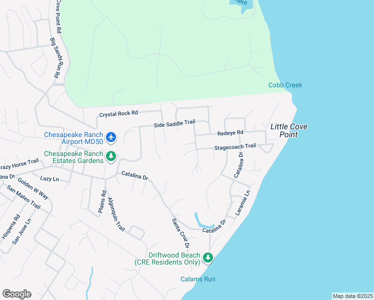 map of restaurants, bars, coffee shops, grocery stores, and more near 1024 Gringo Lane in Lusby