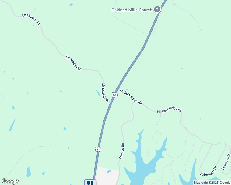 map of restaurants, bars, coffee shops, grocery stores, and more near 4179 Maysville Road in Carlisle