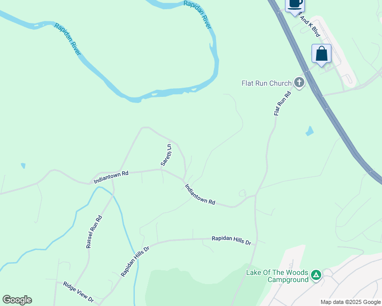 map of restaurants, bars, coffee shops, grocery stores, and more near 3141 Reci Lane in Locust Grove