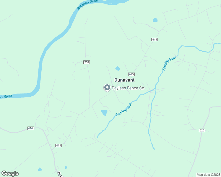 map of restaurants, bars, coffee shops, grocery stores, and more near 9621 Rapidan Drive in Fredericksburg