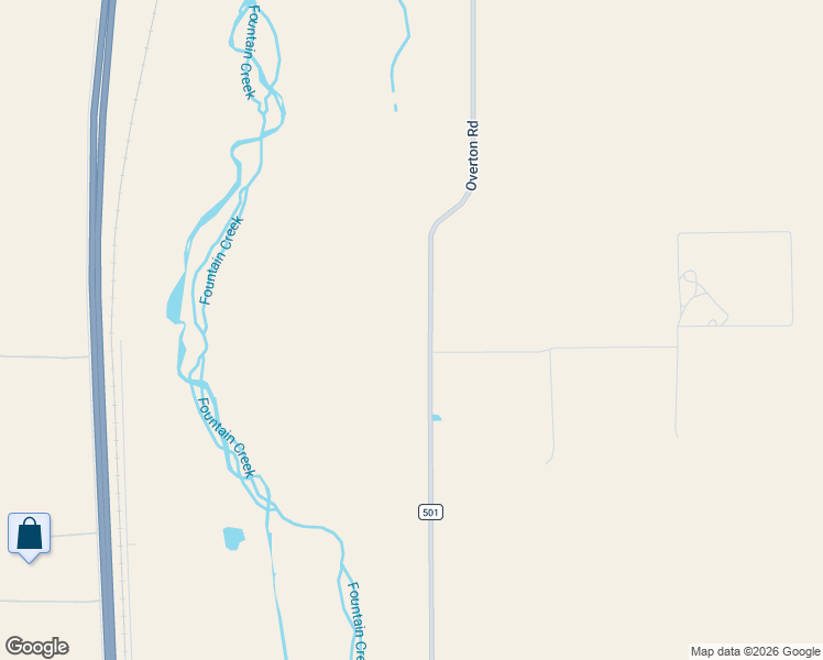 map of restaurants, bars, coffee shops, grocery stores, and more near 2831 Overton Road in Pueblo