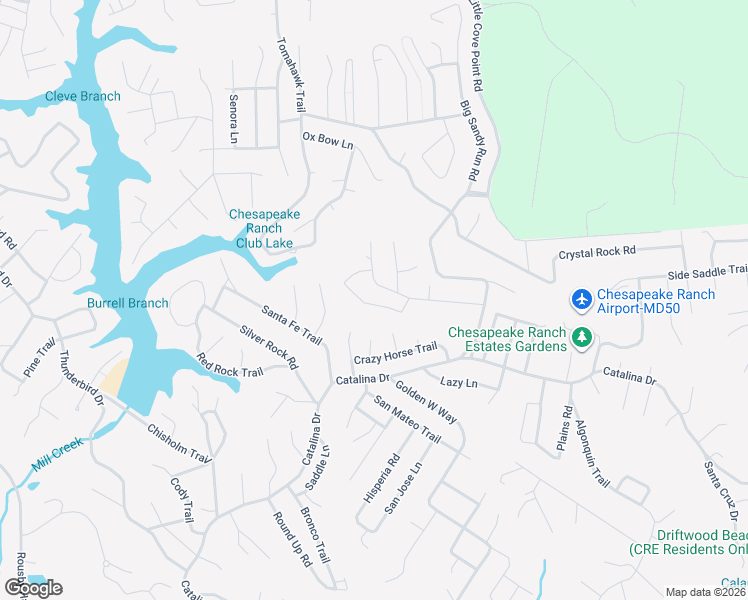 map of restaurants, bars, coffee shops, grocery stores, and more near 738 Deep Ford Drive in Lusby