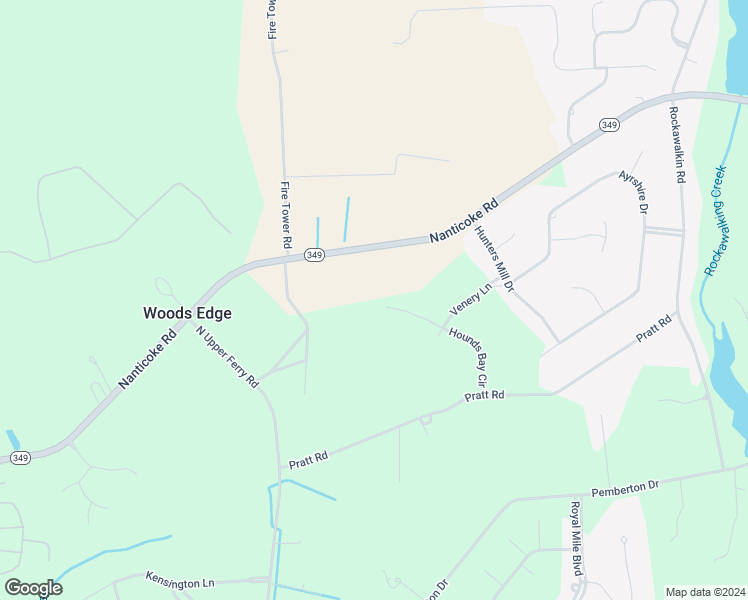 map of restaurants, bars, coffee shops, grocery stores, and more near 6085 Hounds Bay Circle in Salisbury