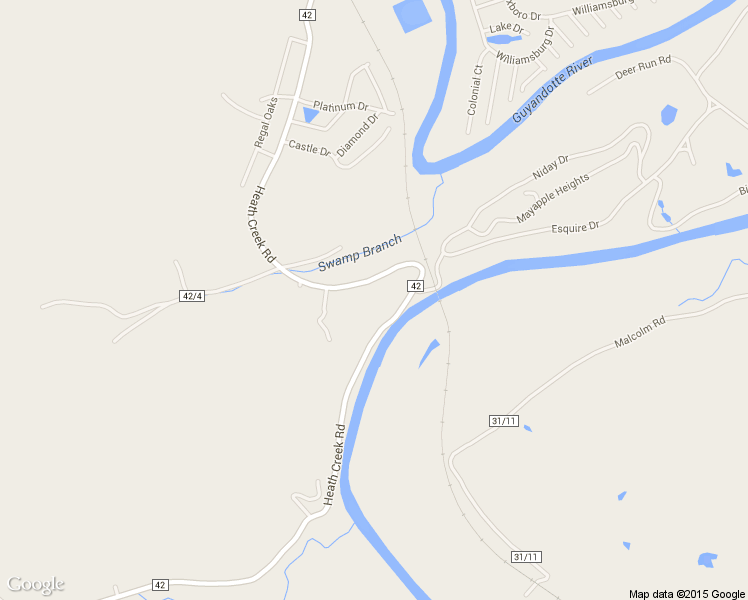 map of restaurants, bars, coffee shops, grocery stores, and more near 5191B Heath Creek Rd in Barboursville