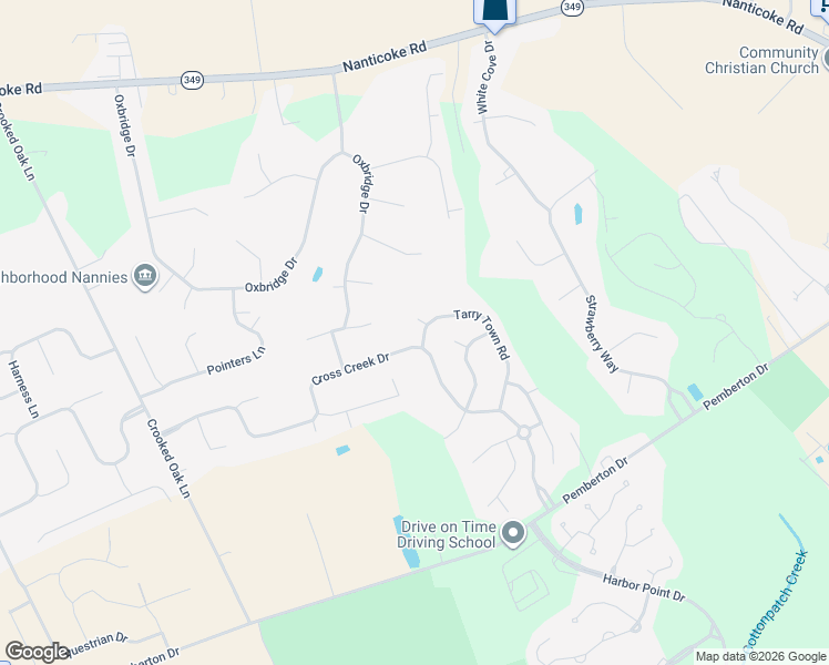 map of restaurants, bars, coffee shops, grocery stores, and more near 6197 Tarry Town Road in Salisbury