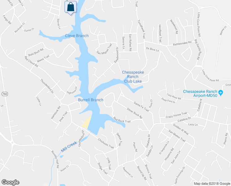 map of restaurants, bars, coffee shops, grocery stores, and more near 12307 Silver Rock Circle in Lusby