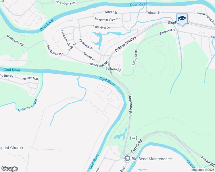 map of restaurants, bars, coffee shops, grocery stores, and more near 8 Pinewood Circle in St. Albans