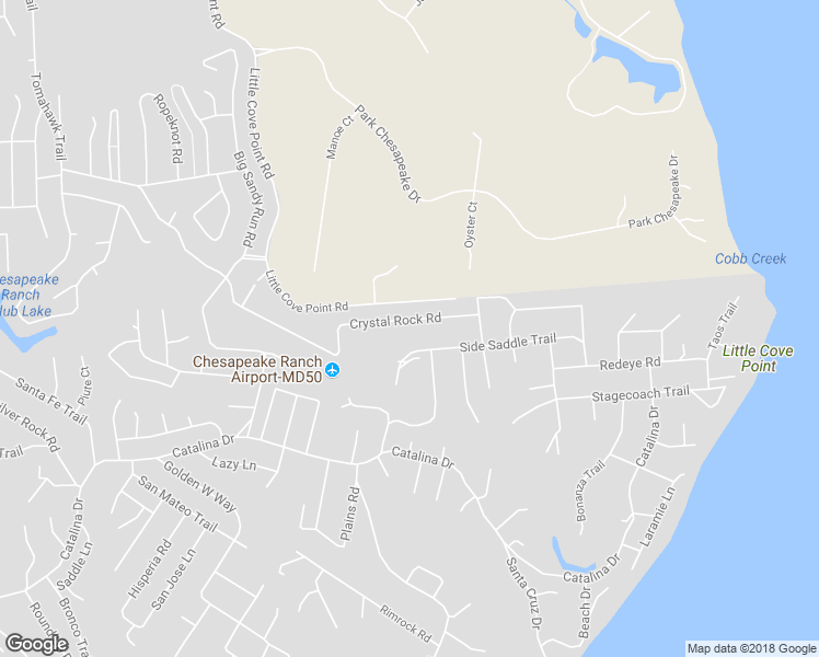 map of restaurants, bars, coffee shops, grocery stores, and more near 939 Crystal Rock Road in Lusby