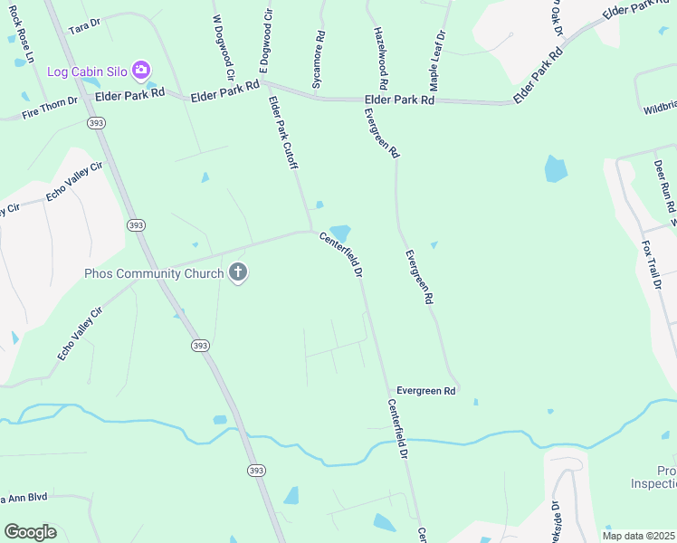 map of restaurants, bars, coffee shops, grocery stores, and more near 4306 Centerfield Drive in Crestwood