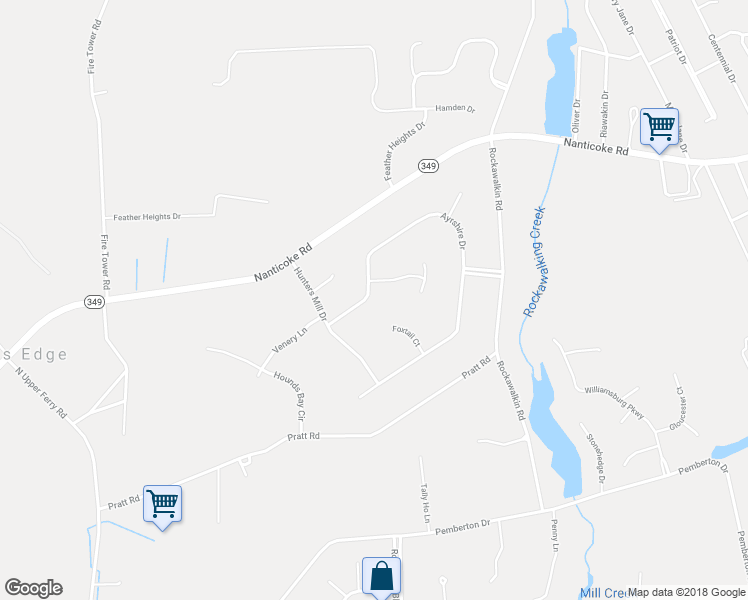 map of restaurants, bars, coffee shops, grocery stores, and more near 26879 Black Horse Run in Salisbury