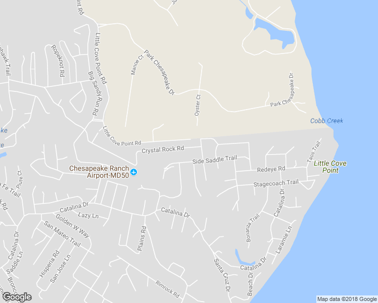 map of restaurants, bars, coffee shops, grocery stores, and more near 983 Crystal Rock Rd in Lusby