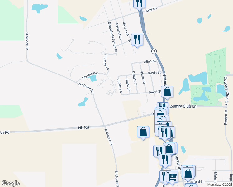 map of restaurants, bars, coffee shops, grocery stores, and more near 147 Sterritt Run in Waterloo
