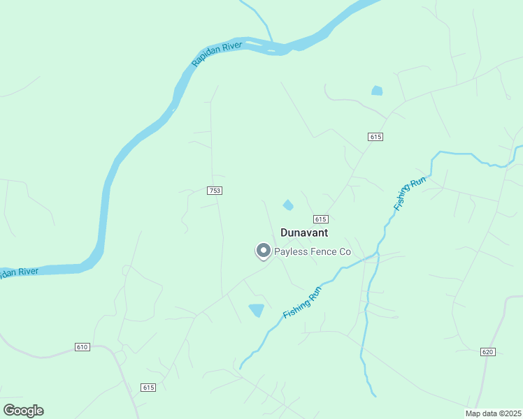 map of restaurants, bars, coffee shops, grocery stores, and more near 9617 Rapidan Drive in Fredericksburg