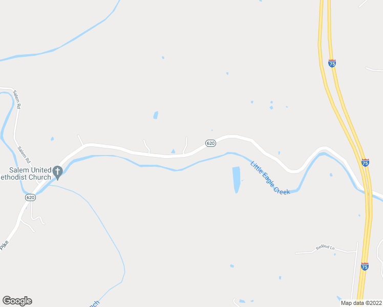 map of restaurants, bars, coffee shops, grocery stores, and more near Biddle Pike in Sadieville