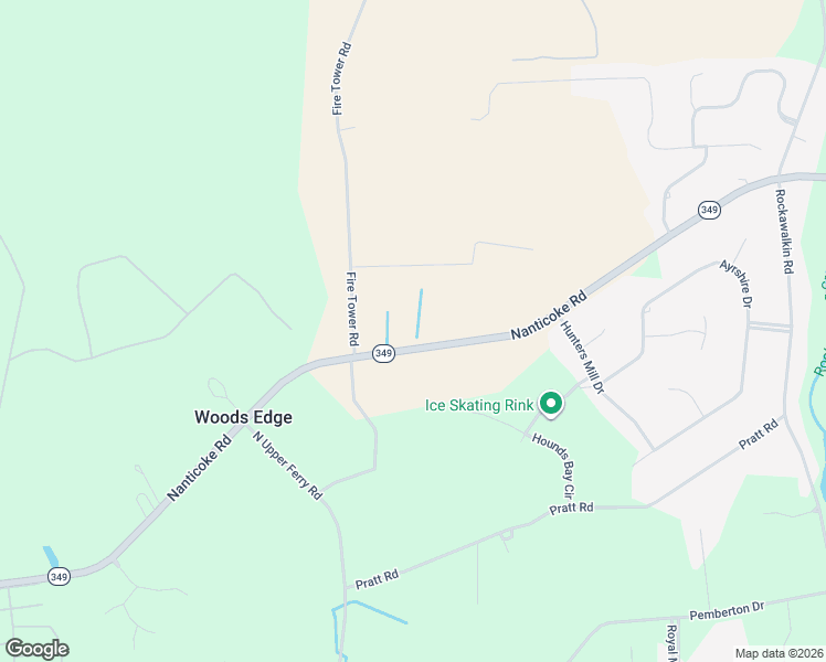 map of restaurants, bars, coffee shops, grocery stores, and more near 26608 Nanticoke Road in Salisbury