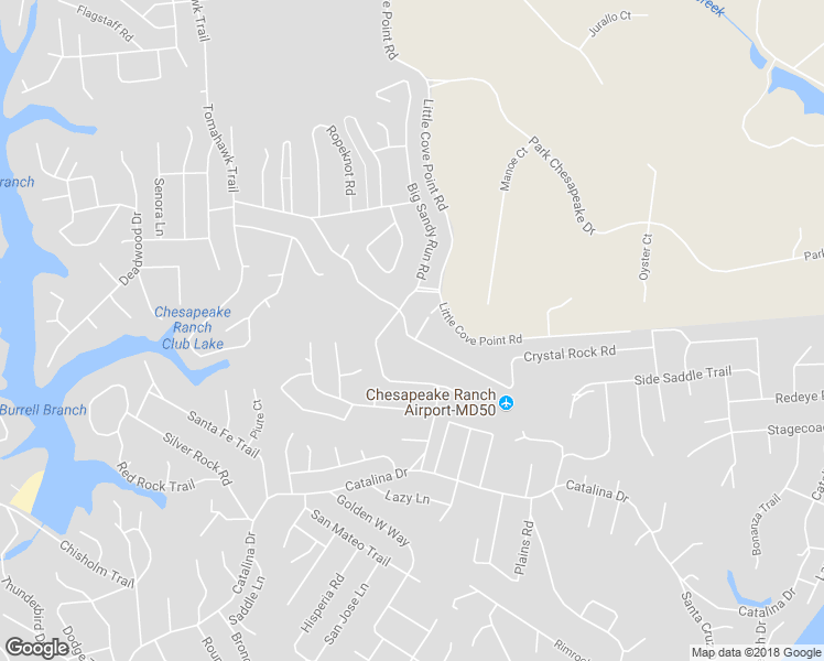 map of restaurants, bars, coffee shops, grocery stores, and more near 802 Bison Court in Lusby