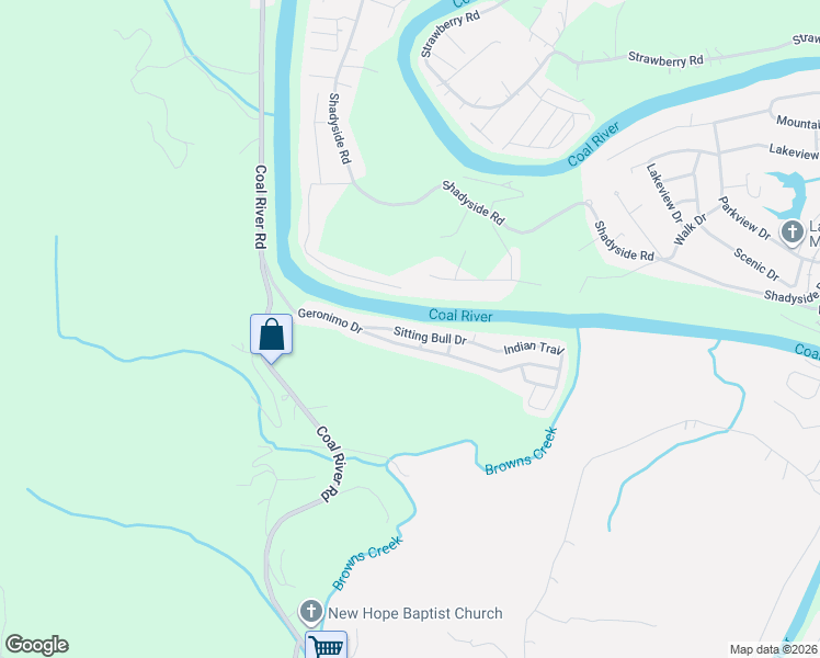 map of restaurants, bars, coffee shops, grocery stores, and more near 42 Sitting Bull Drive in Saint Albans