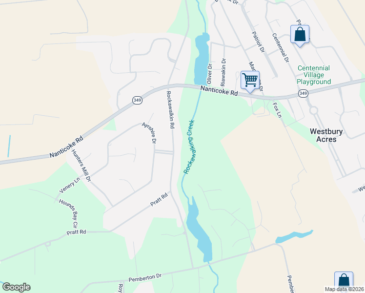 map of restaurants, bars, coffee shops, grocery stores, and more near 6209 Rockawalkin Road in Salisbury