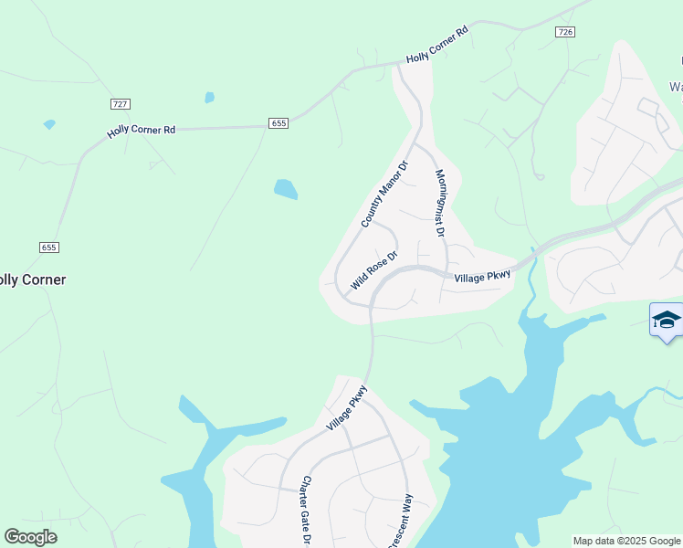 map of restaurants, bars, coffee shops, grocery stores, and more near 91 Country Manor Drive in Fredericksburg