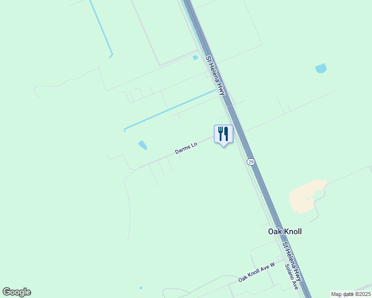 map of restaurants, bars, coffee shops, grocery stores, and more near 1069 Darms Lane in Napa