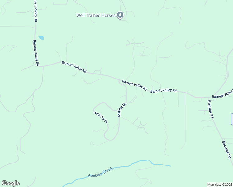 map of restaurants, bars, coffee shops, grocery stores, and more near 10877 Blue Jacket Court in Sebastopol