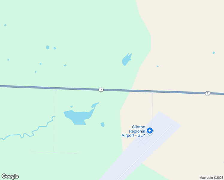 map of restaurants, bars, coffee shops, grocery stores, and more near Highway 7 in Clinton