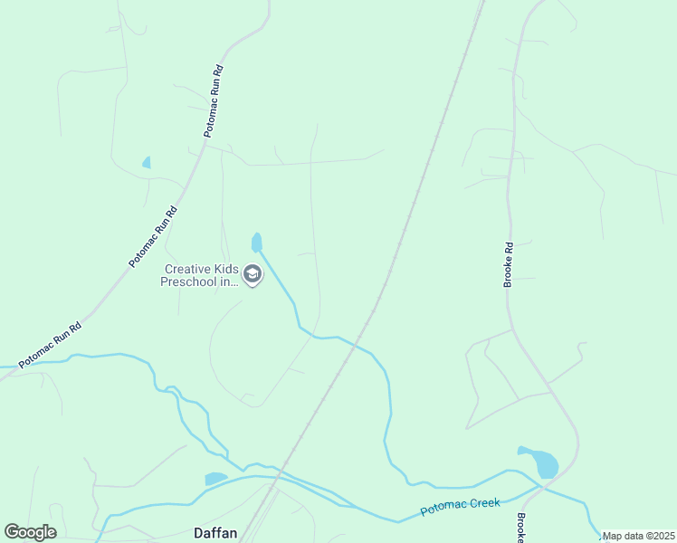 map of restaurants, bars, coffee shops, grocery stores, and more near 165 Revell Road in Fredericksburg