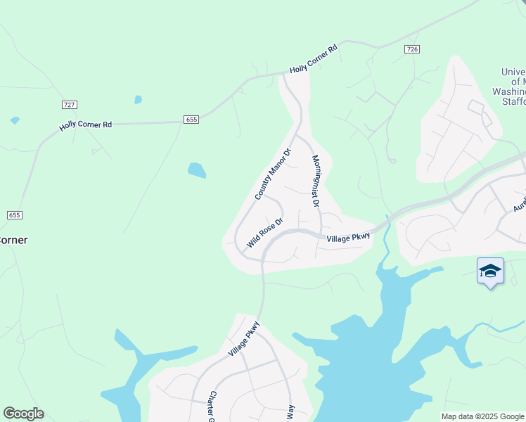 map of restaurants, bars, coffee shops, grocery stores, and more near 8 Still Spring Court in Fredericksburg