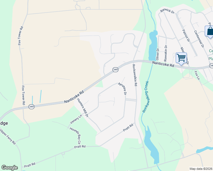 map of restaurants, bars, coffee shops, grocery stores, and more near 26883 Nanticoke Road in Salisbury