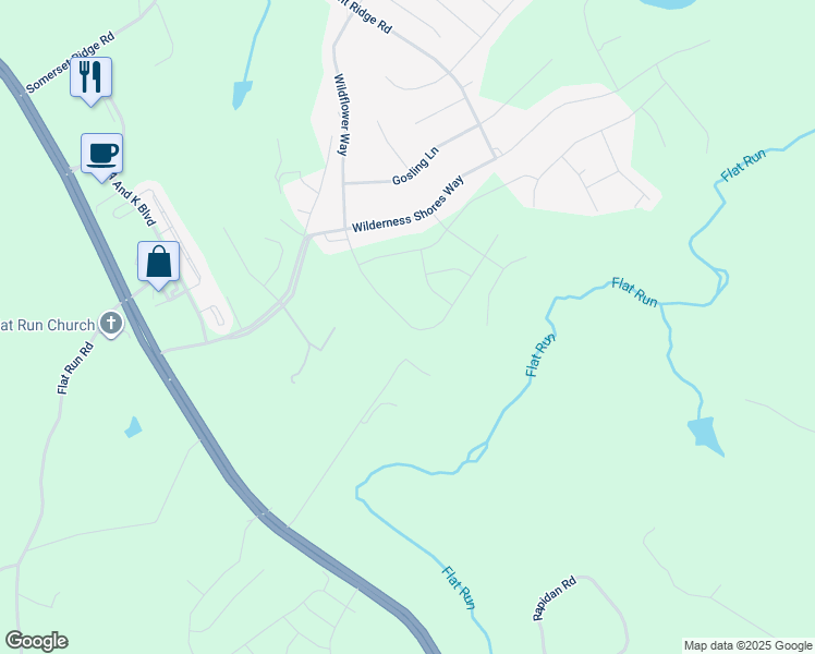 map of restaurants, bars, coffee shops, grocery stores, and more near 2900 White Tail Drive in Locust Grove