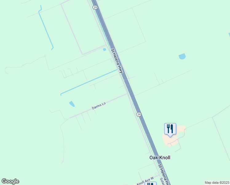 map of restaurants, bars, coffee shops, grocery stores, and more near 1030 Darms Lane in Napa