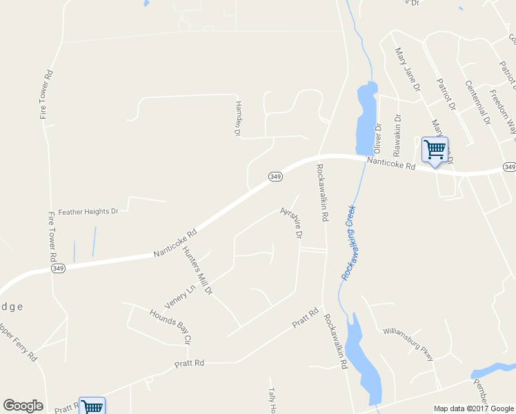 map of restaurants, bars, coffee shops, grocery stores, and more near 26883 Nanticoke Road in Salisbury