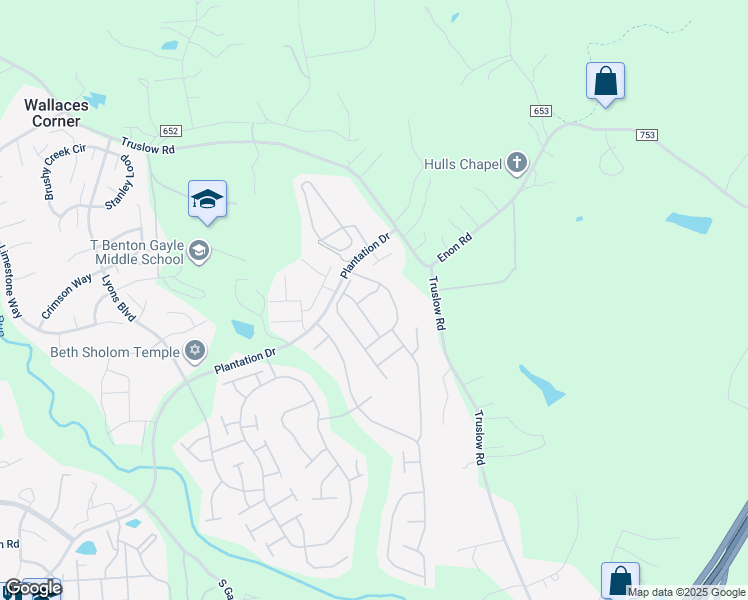 map of restaurants, bars, coffee shops, grocery stores, and more near 11 Hartford Way in Fredericksburg